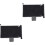 2Sets Kinderbed Vliegtuig Voetensteun Polyester Lichtgewicht Reishulp 4