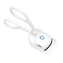 Heated Lash Curler with USB Charging 2 Temp Plastic White