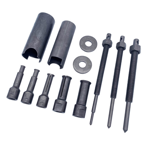 12pcs Metal Motorcycle Bearing Puller Set, Diameter 9-23mm 2