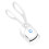 Heated Lash Curler with USB Charging 2 Temp Plastic White 7