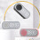 Pink Multifunction Bluetooth Speaker Clock with Mirror, ABS, Lithium Battery 8