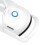 Heated Lash Curler with USB Charging 2 Temp Plastic White 4