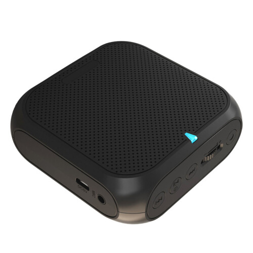 Wired Voice Amplifier Mini 3W with Lavalier Mic, Lightweight, Black 2