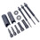12pcs Metal Motorcycle Bearing Puller Set, Diameter 9-23mm 8