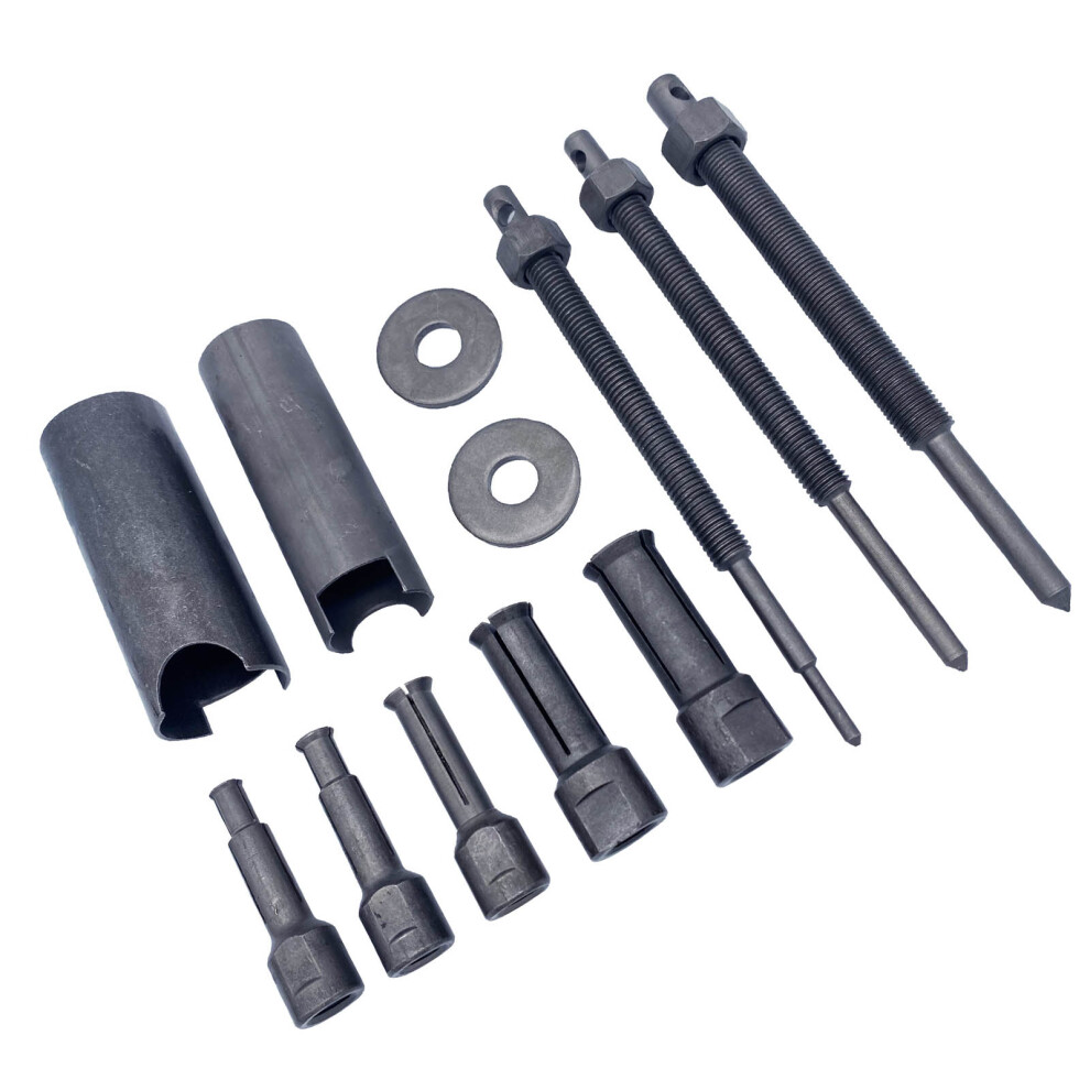 12Pcs Motorcycle Bearing Puller Set, Metal, Fits 9-23Mm Diameter 8271371951488