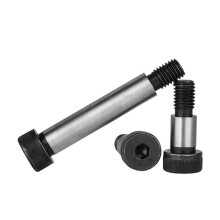 Shoulder Bolt, 5Pcs M6 M8 M10 M12 Thread 12.9 Alloy Steel Hex Socket Screw (D12 M10)