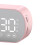 Z7 Pink Alarm Clock & Bluetooth Speaker with HD Mirror Display 3