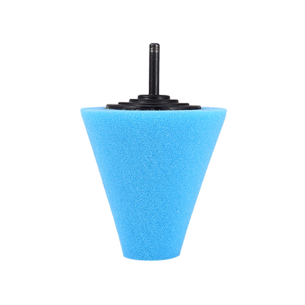 Conical Sponge Buffing Pads For Wide Usage, Durable Sponge Material Polishing Ball For Automotive Wheel Hub Care, Car Polishing Wheel, Drill Buffing 9433291924143