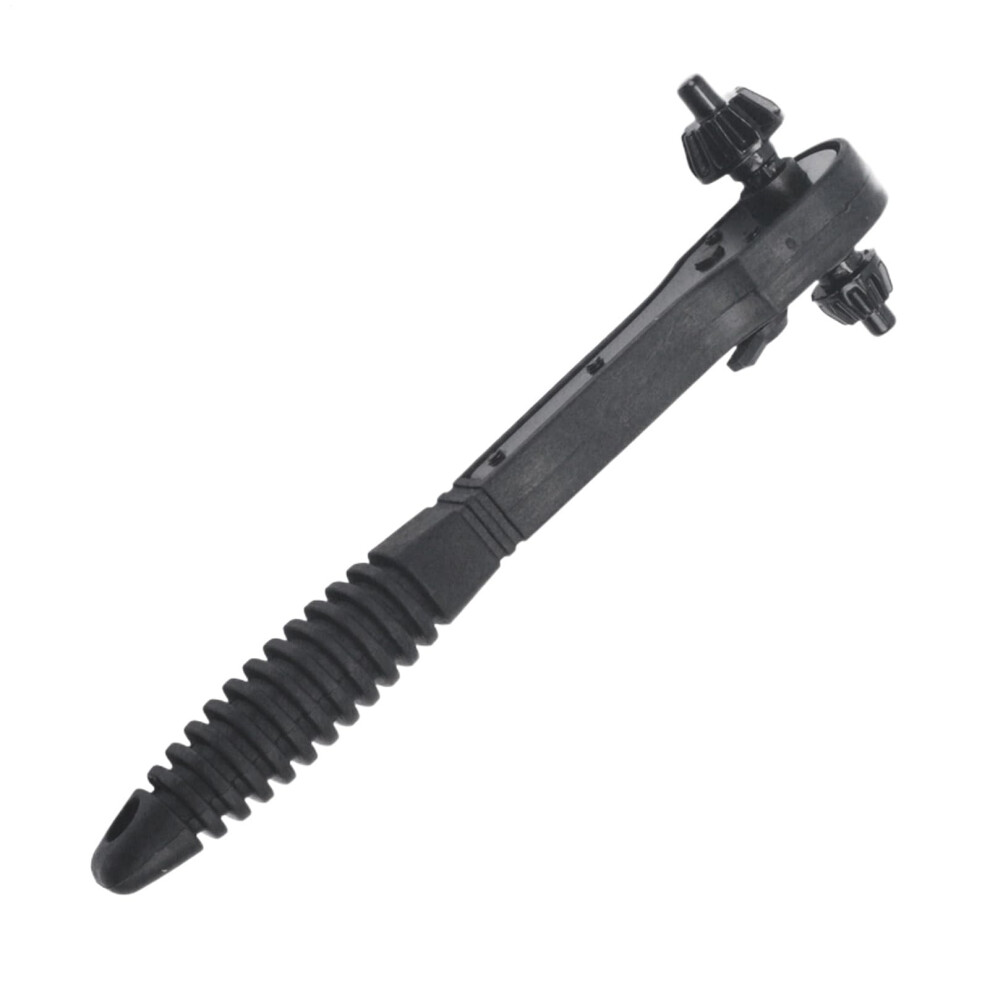 Drill Chuck Wrench, Ratchet Spanner, Quick Change Chuck, Multifunctional, Ergonomic Handle, Black 9426802540314
