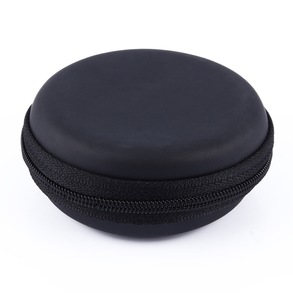 Eva Material Protective Case For Small Electronics, Hard Exterior Soft Interior Layer, Water-Washable Antistatic, Portable Round Storage With Sturdy 9173940500778
