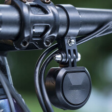 Wiederaufladbare USB 130dB Elektrisches Fahrradhupe Klingel mit Fernbedienung, IPX6