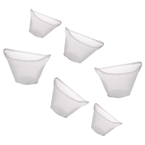 Pack of 6 Advanced Nylon Meshes Filter Bags with Enhancing Flows