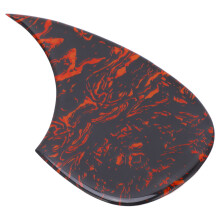Protettore in scheda per pickguard con motivo elegante, protezione da graffi per chitarra acustica da 40/41 pollici
