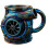 Turbocharger Mug 3D Mechanical Engine Shape Coffee Cup for-Blue 1