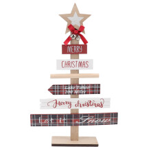 Vintage Holiday Decor, Wooden Christmas Tree Sign for Timeless Rustic Christmas Decor, Easy Integration & Meaningful Gifts