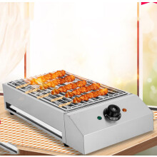 Electric Smokeless BBQ Grill, 50300 Temperature Control, Thickened Heating Tube, Uniform Heating for Family, Camping, Restaurants