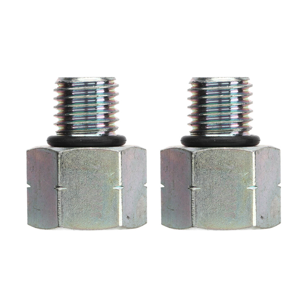 2 Pcs Turbo Oil Feed Line Connector Joint For Dodge 1989-1998 4311371949512