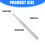 Pointe de brosse douce, marqueur vide transparent, stylo de 4