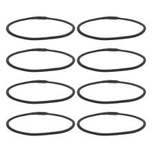 40Pièces Anneaux En Caoutchouc Noir Pour Support Microphone