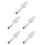 5Pièces Truelle Jardin Main Acier Inoxydable Durable Usage Polyvalent 4