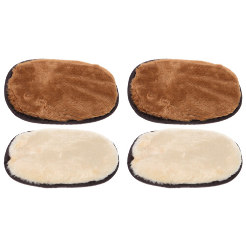 20Pièces Essuyage Chaussures Cuir Nettoyage Doux