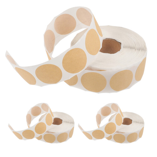 6Pièces Étiquettes Kraft Pour Organisation Marquage 1