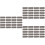 60Pièces Brosse De Charbon Argent Pour Électrique Sèche- 7