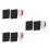 9Pièces Ensemble Outil Dapplication De Joint Carrelage Noir Durable Abs+tpr 6