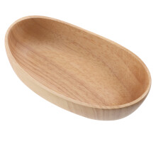 4Pièces Plateau Bois Bateau Pour Fruits Secs Noix Usage