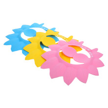 9Pièces Bonnet Douche Bébé Réglable Étanche Protection Yeux Oreilles
