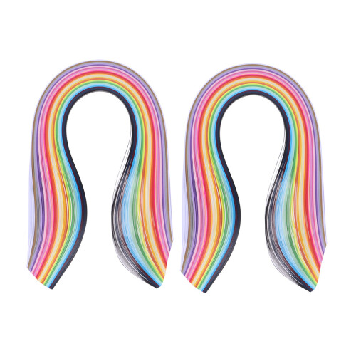 3Pièces Bandes Quilling Multicolores Pour DIY