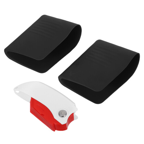 9Pièces Ensemble Outil Dapplication De Joint Carrelage Noir Durable Abs+tpr 2