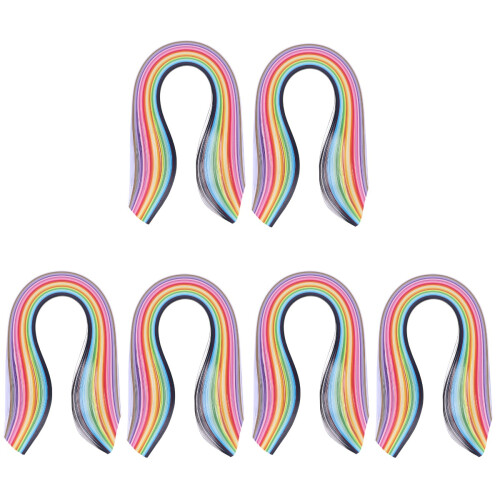 3Pièces Bandes Quilling Multicolores Pour DIY 1