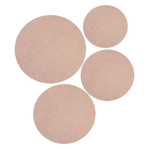8Pièces Plateaux En Bois Khaki Pour , Séchage 2