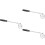 3Pièces Outil Ramasseur Golf Manche Extensible Argenté 8