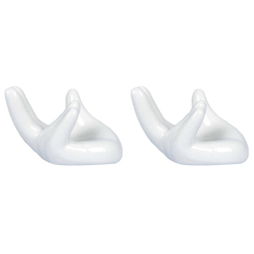 2Pièces Support Céramique Main Ocarina Décoration Intérieure 1