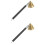 2Pièces Outil Extincteur Manche Long Noir Design Chic Aluminium 7