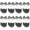8Ensembles Ensemble Barbe Et Lunettes Accessoire Costume Party 5