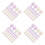 160Pièces Clips Métal Colorés Pour Documents Et Scrapbooking 4