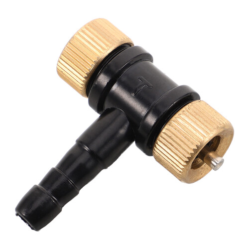 5Pièces Embouts Gonflage Rapide Double Tête Métal Pour Et