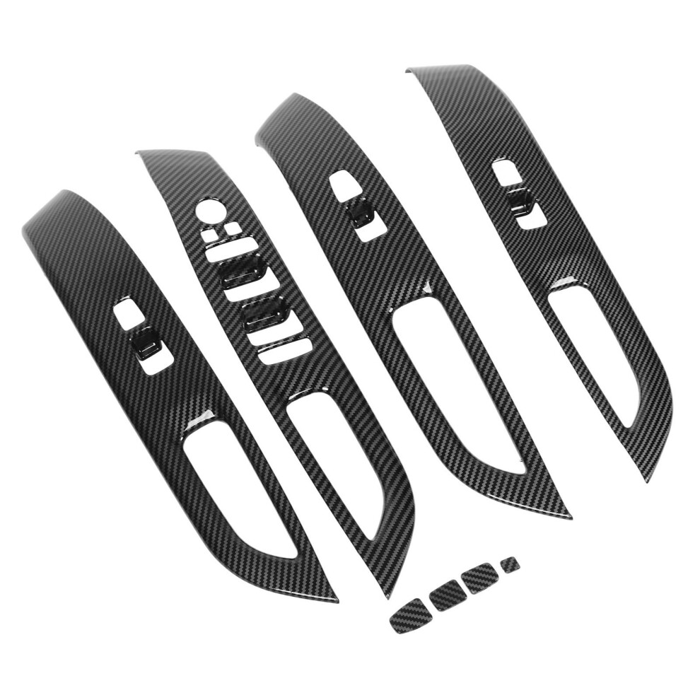 Upgrade Your Hyundai Tucson 2022+ With 8Pc Carbon Fiber Switch Trim 7891371952684