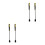 4Pièces Grattoirs Polyvalents À Manche Ergonomique Pour Maison 10