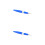 2Ensembles Stylo Aiguille Punch Embroidery Bleu Confortable Durable 4