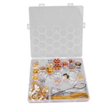 Haarschmuck-Set mit Ringen und Anhängern aus Metall – Stilvolle Accessoires für Damen und Herren – Vielseitiges Design – Einfache