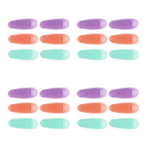 24Pièces Clips Pour Volume Bouclés Plastique Durable 1