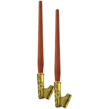 8Pièces Porte-Plume Oblique Multi Bois Et Fer Pour Étudiants