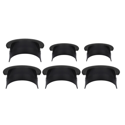 12Pièces Protection En ABS Noir Pour Poches De Billard Usage 1