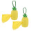 2Ensembles Support Crottes Clip Ananas Durable 2