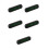5Pcs ABS Temporary Car Parking Cards with Reusable Adhesive Black 9