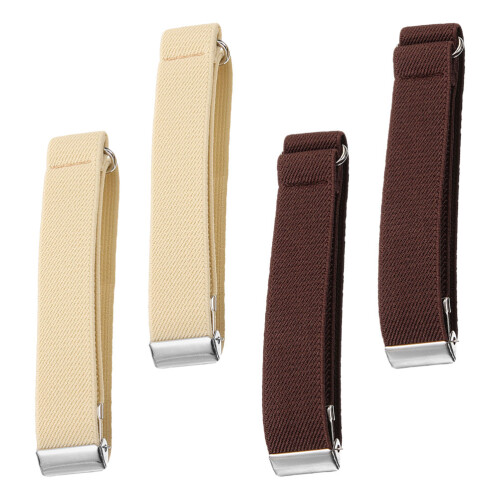 6Paires Bracelets De Manche En Polyester Élastique Pour Femme 2